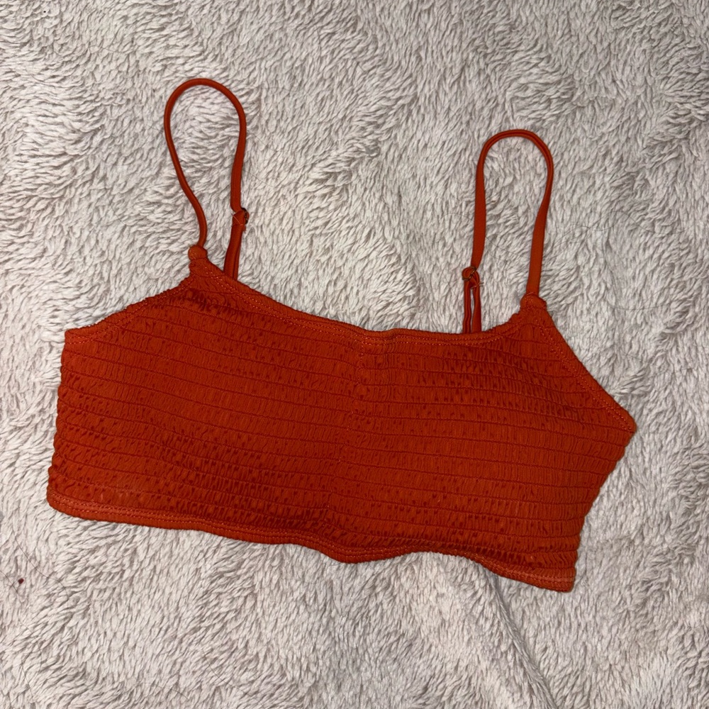 tj maxx orange bathing suit top